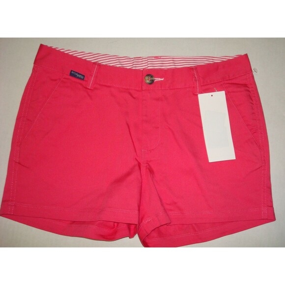Womens 8 New NWT Columbia Pink Harborside Hike Shorts Pockets UPF 30 Geranium - Picture 3 of 8